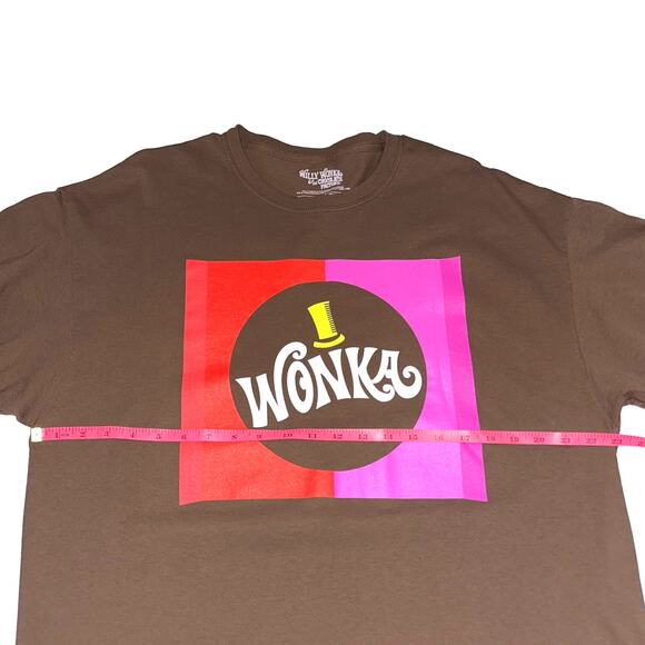 Willy Wonka Lootcrate Exclusive Brown Short Sleeve T-Shirt Size XL - Picture 6 of 8